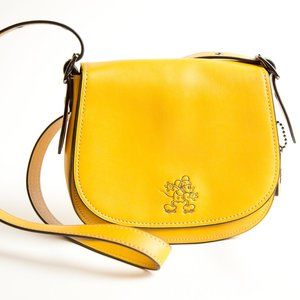 Disney X Coach Limited Edition Mickey Saddle Bag 2
